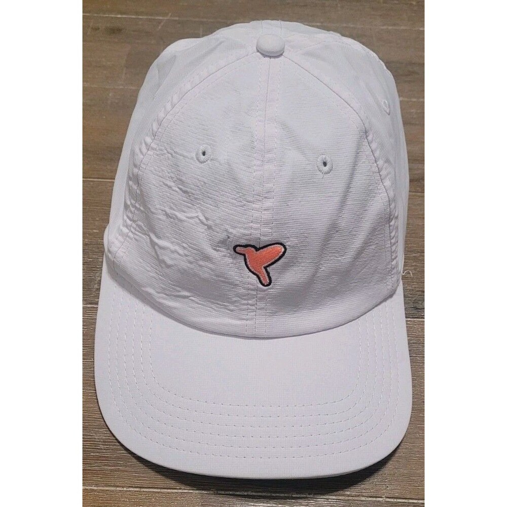 Bird Dogs Hat Strapback White Adjustable Stretch Cap Bird Logo on Front Golf Cap